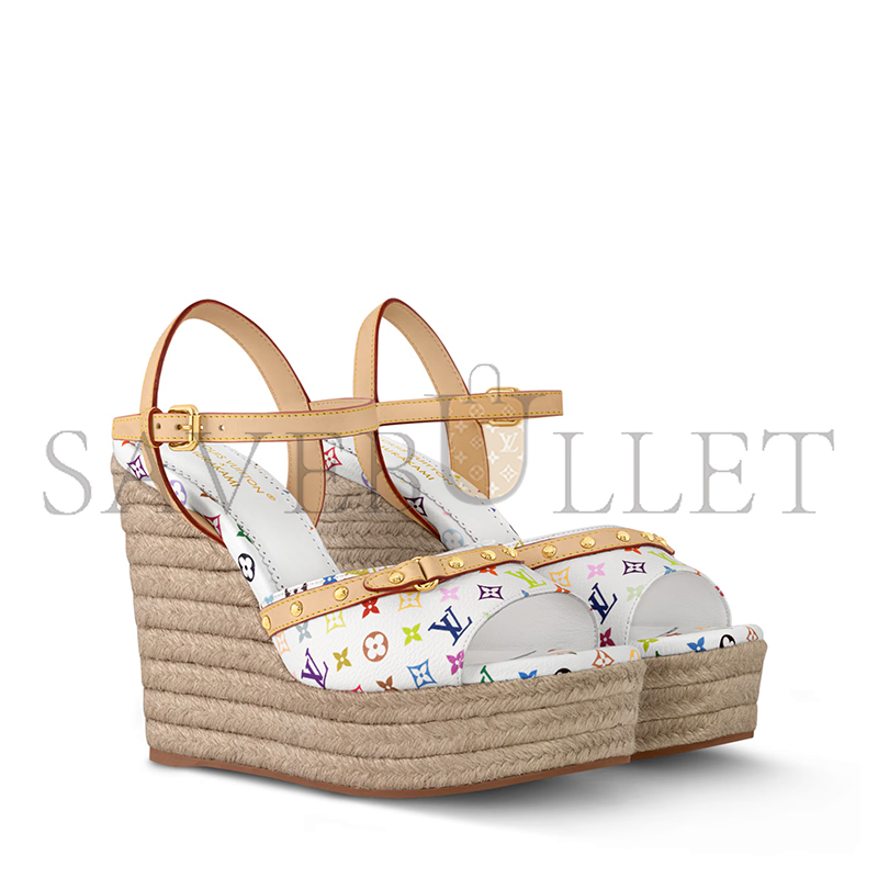 l0vis Vvtt0n murakami lv x tm helios wedge sandal 1ajmph